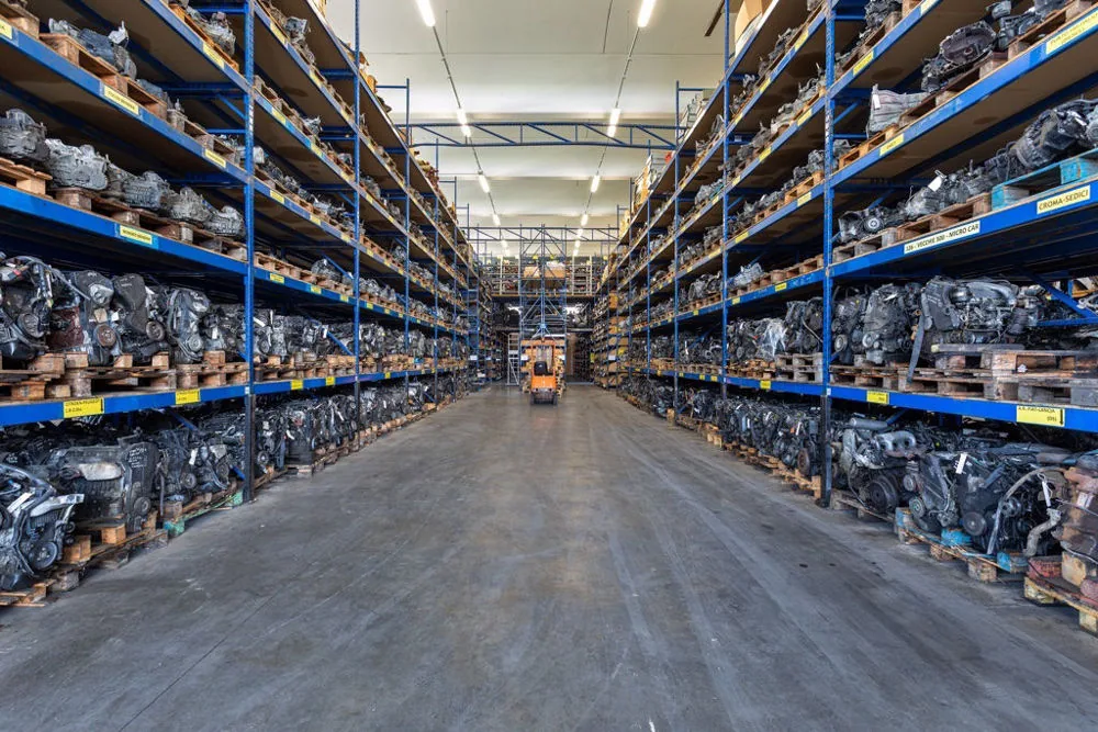 Magazzino spedizioni Autodemolitore F.lli Artuso Group S.r.l. - imballaggio rinforzato e spedizione gratuita in tutta Italia